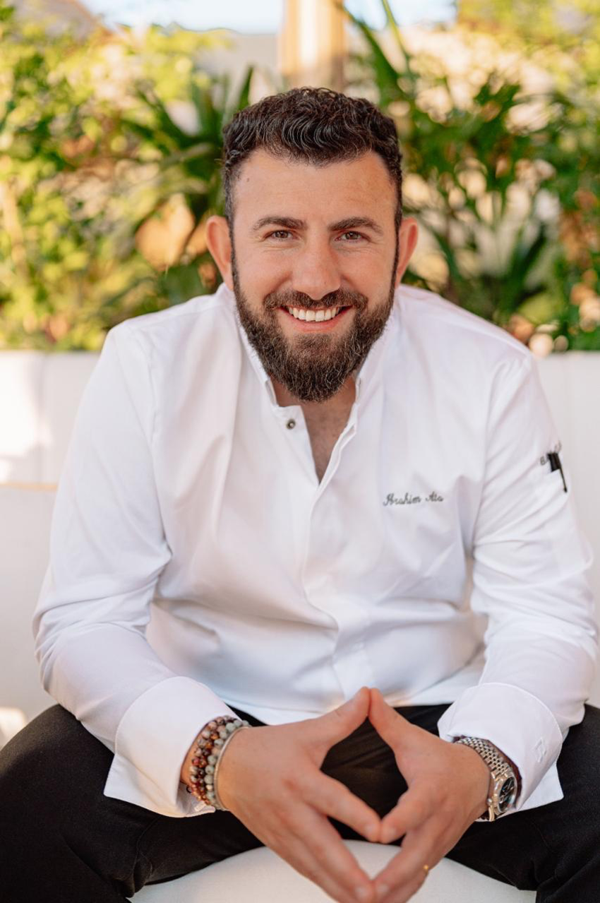 Executive chef Ibrahim Ata